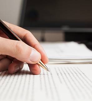 Verificação de texto em um documento