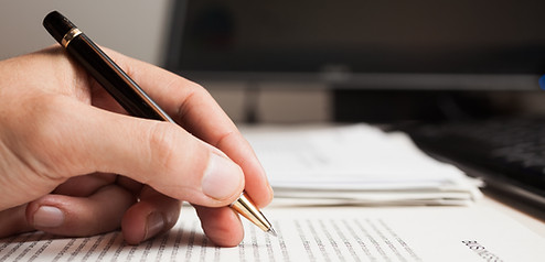 Checking Text on a Document