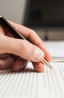 Checking Text on a Document