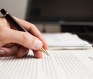 Vérification du texte sur un document