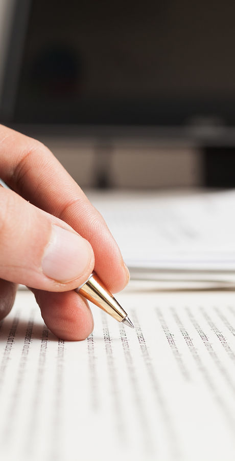 Checking Text on a Document