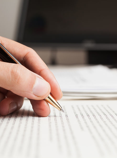 Checking Text on a Document