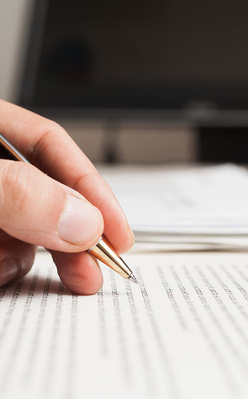 Checking Text on a Document