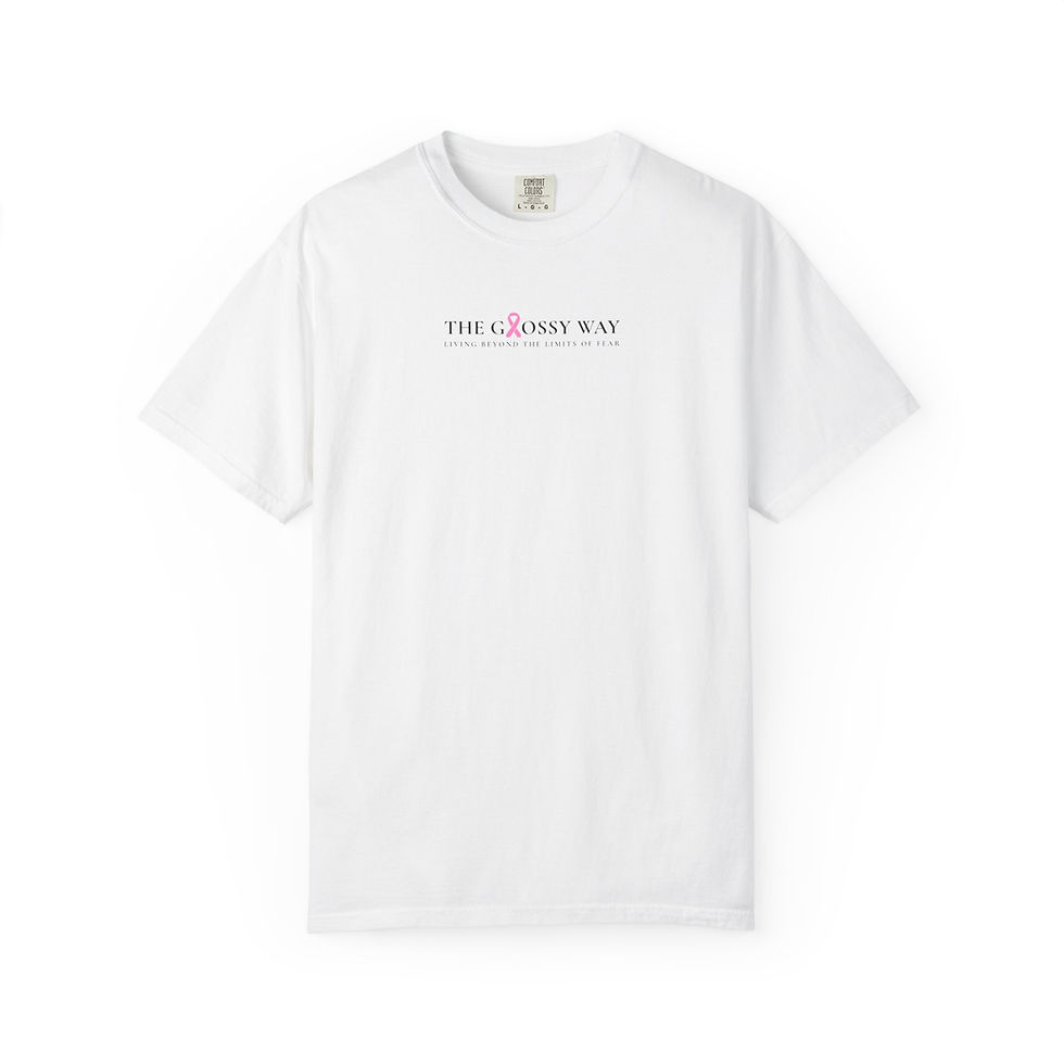 Thumbnail: The Glossy Way tee | BLACK text 