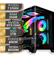 Pc Gamer 7 5700x, Rtx 5060, 32gb 3200mhz, Ssd 1tb Nvme 1 Tb 32 Gb Rtx 5060.webp