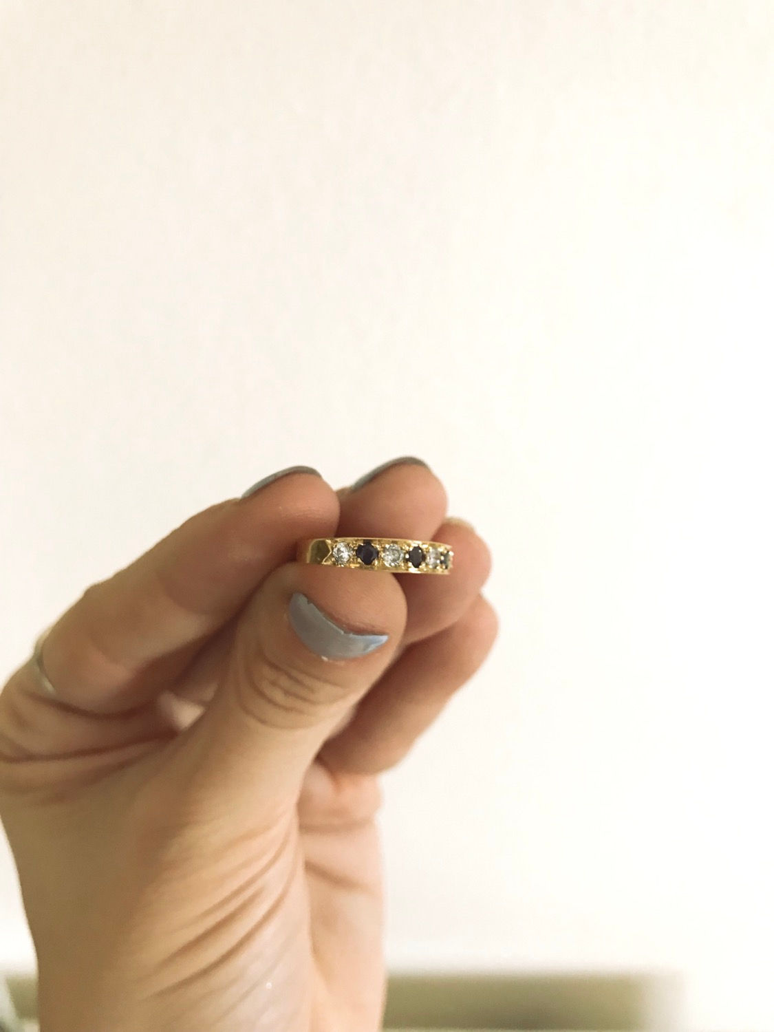 Anillo medio sin fin Oro 18 k 2,6 gr