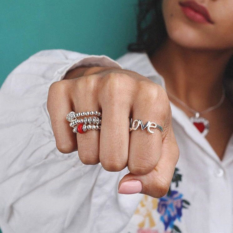 Miniatura: Anillos Amore Love y Peace