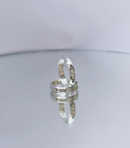 Anillo Biselado Anillo Biselado Plata 925 | Buena Plata