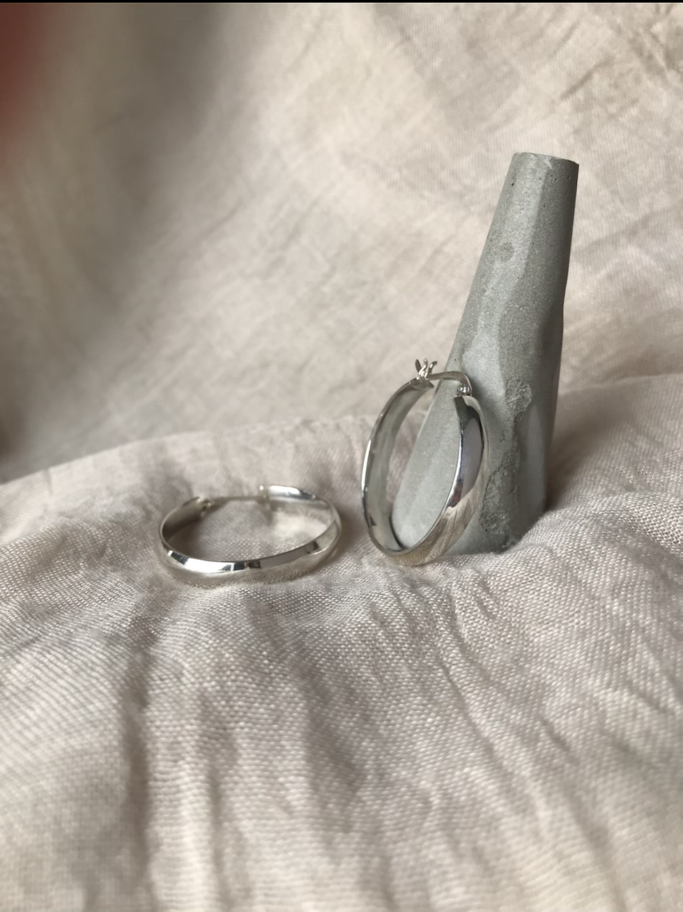 Miniatura: Aros argolla grande