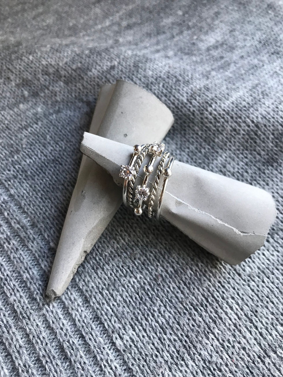 Miniatura: Anillo Calma Plata 925