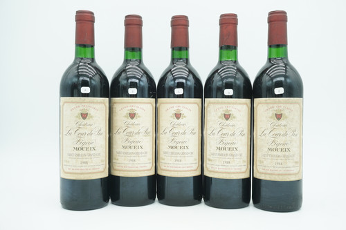 1988年Château La Tour du Pin Figeac Château La Tour du Pin Figeac, St Emilion Grand Cru Classé 1988