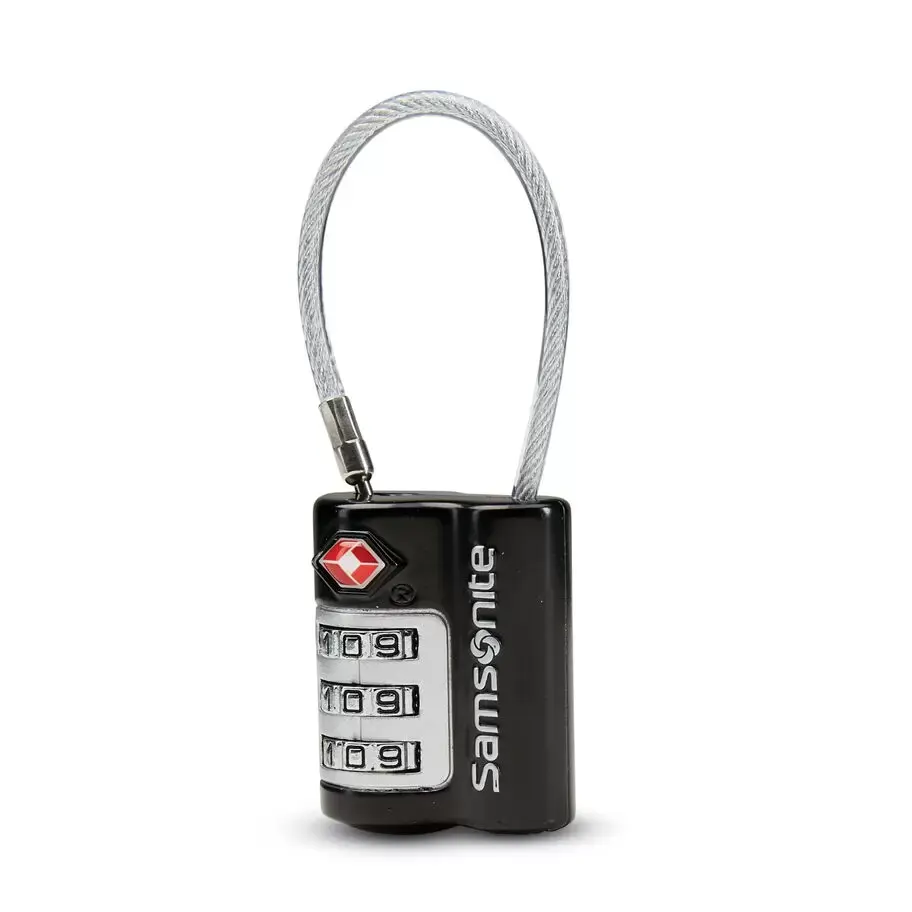 3 DIAL COMBINATION CABLE LOCK
