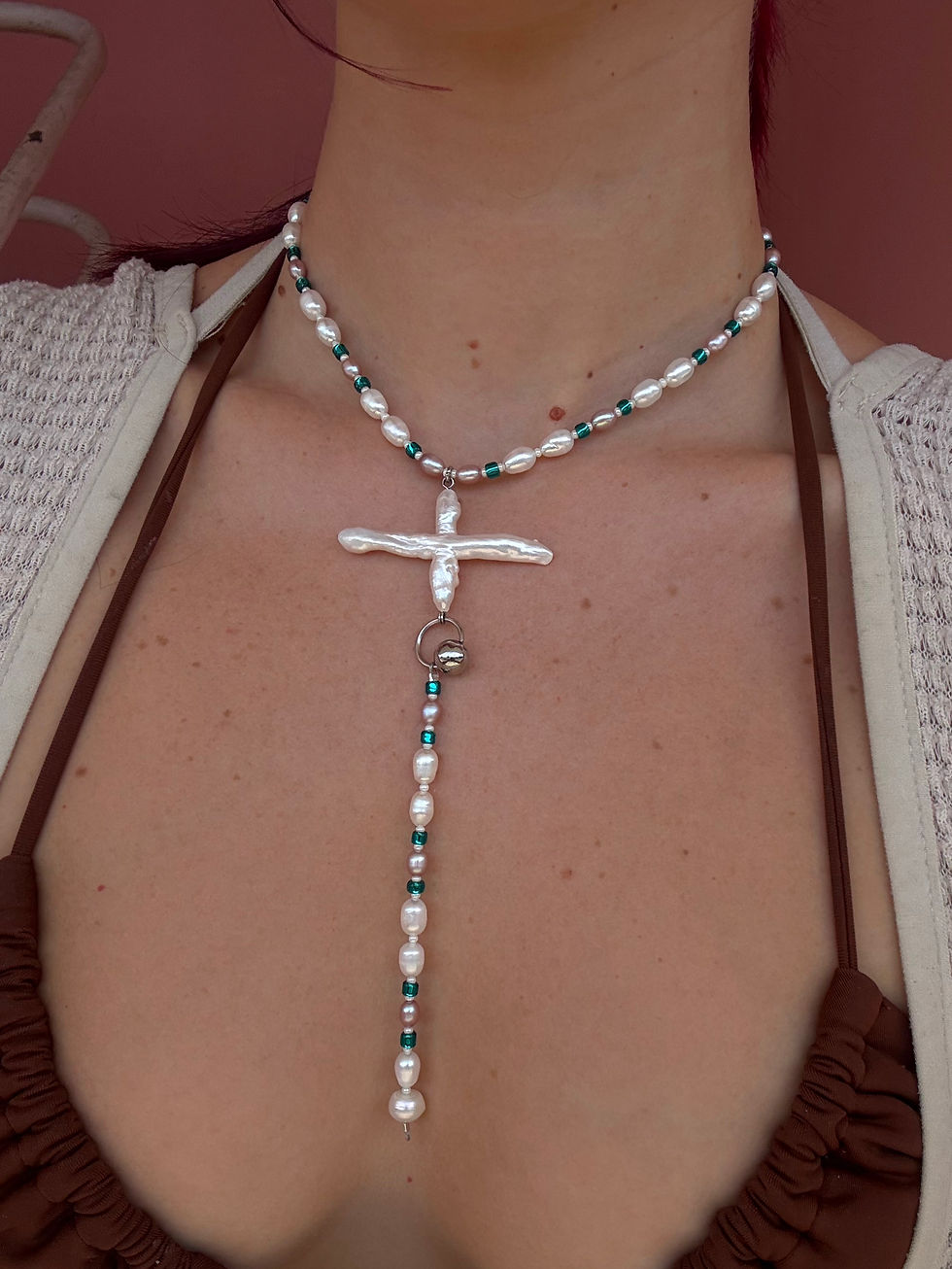 Thumbnail: Sacerdotisa Necklace in Teal