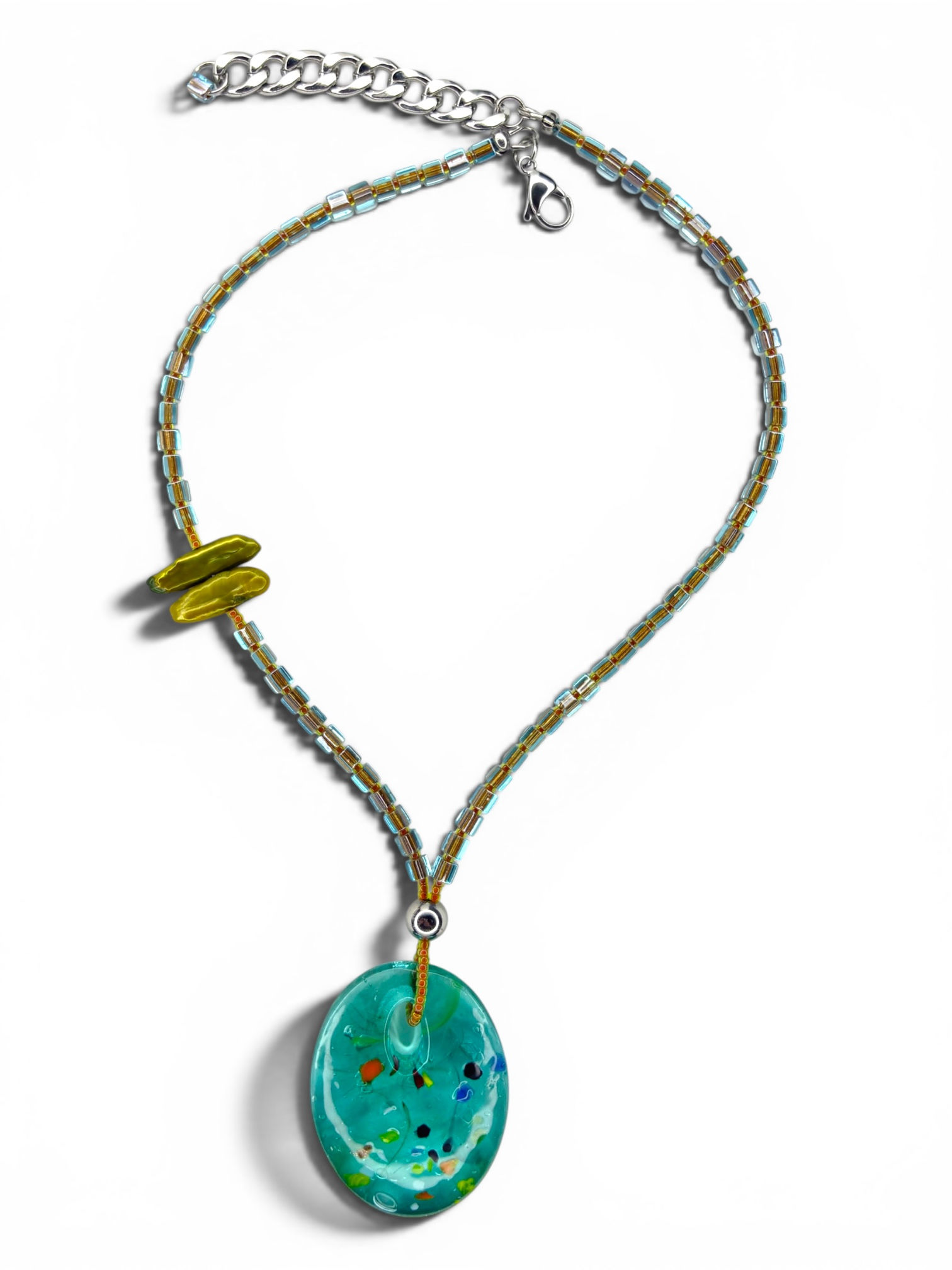 Gali Lampwork Pendant choker