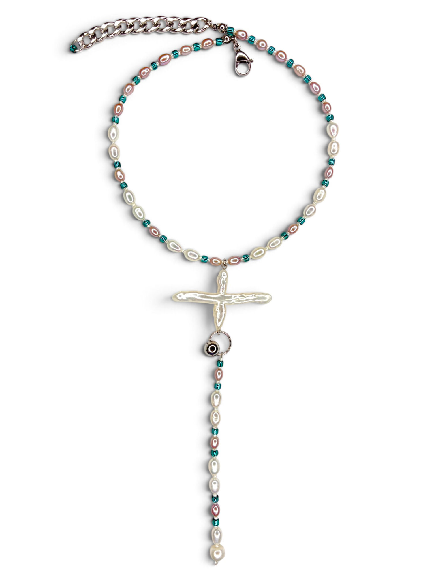 Sacerdotisa Necklace in Teal