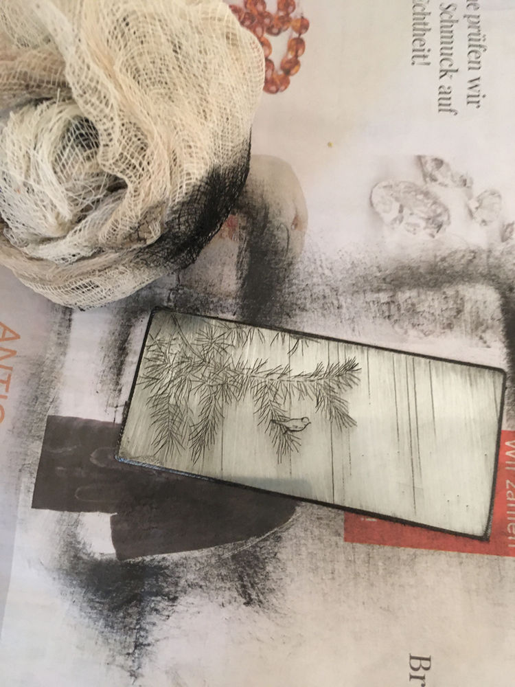 What is an etching?
