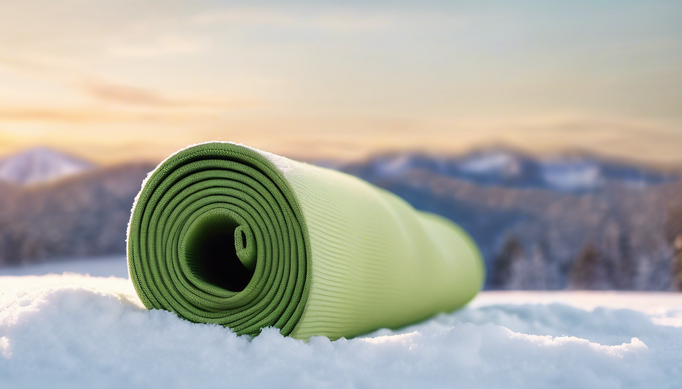 Schwangerschaftsyoga im Winter