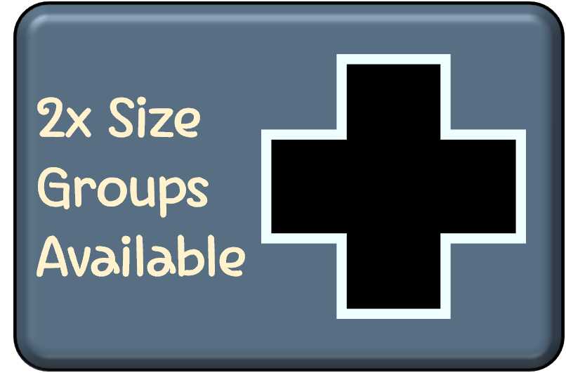 1-144 German WWI Balkenkreuz Style #1 THIN white outline