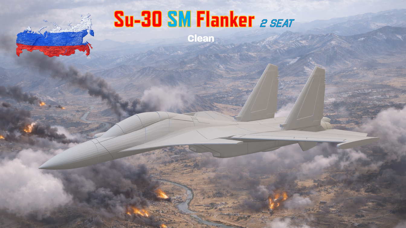 Su-30 SM Flanker 2 seat