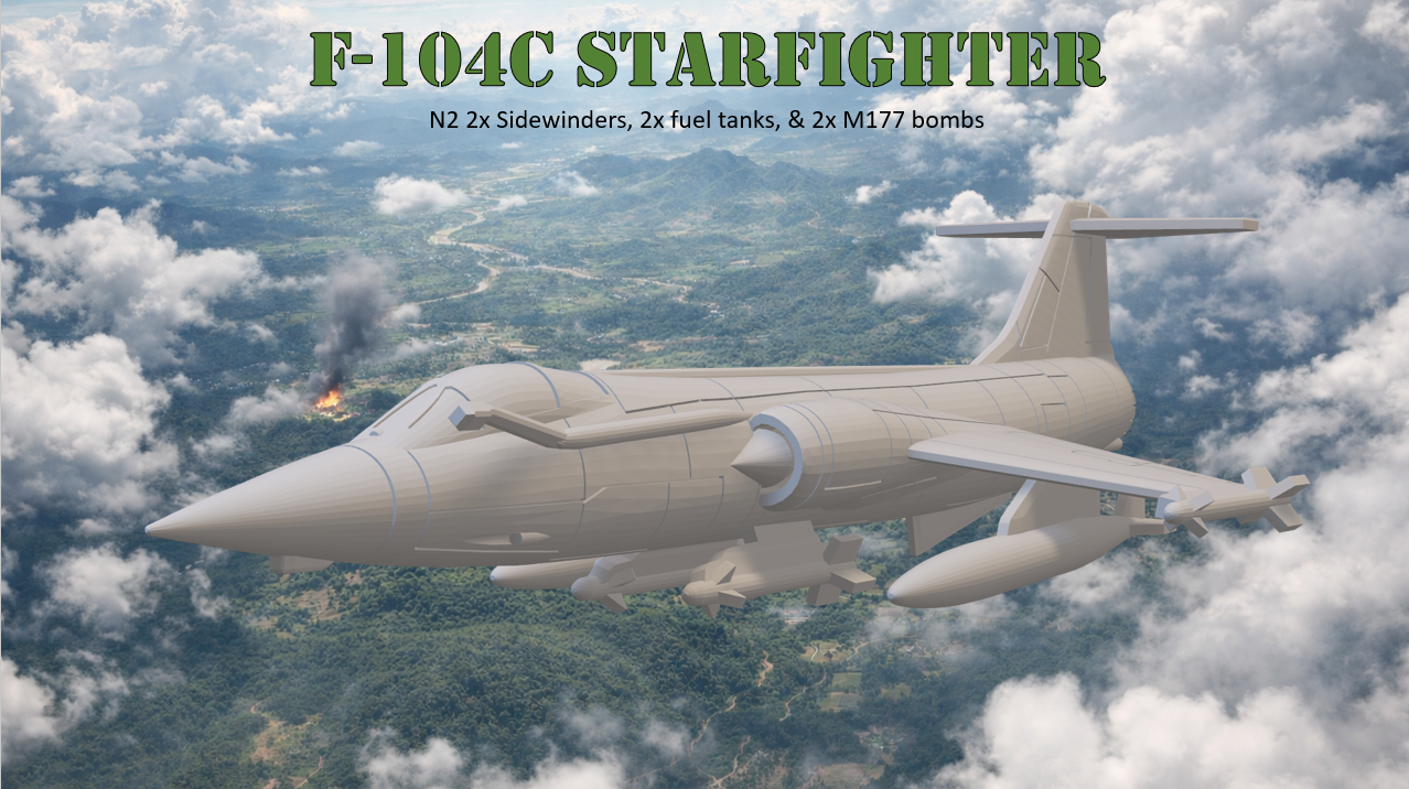 F-104C Starfighter Air Superiority