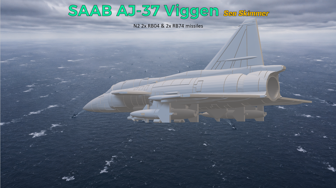 Saab AJ-37 Viggen Naval Strike