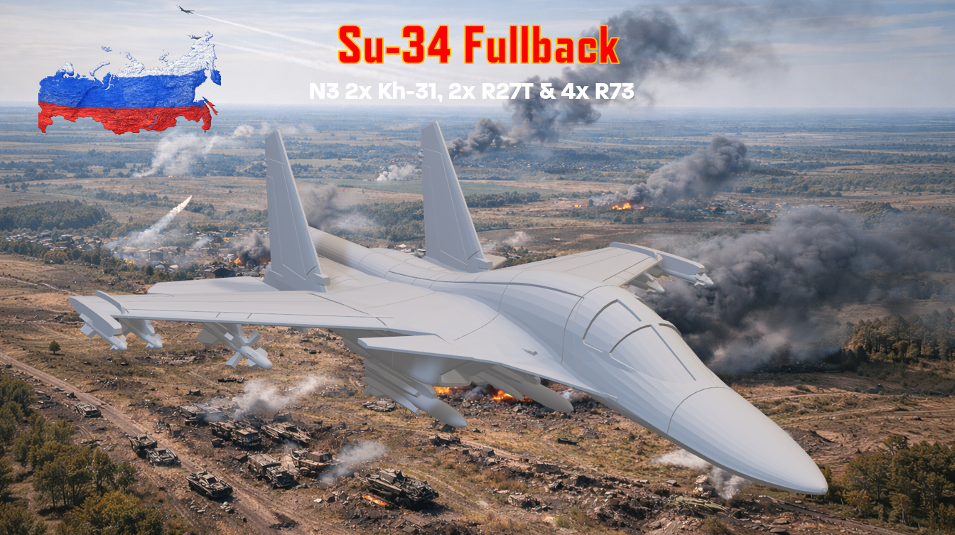 Su-34 Fullback air superiority