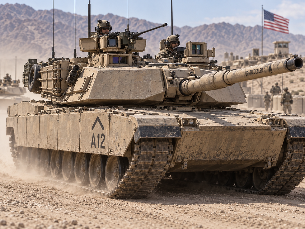 1-300 USA M1 Chevron System Type #1 Black Decals: USA M1 Chevron System Type #1 Black 1-300 armor decals on a M1 tank.