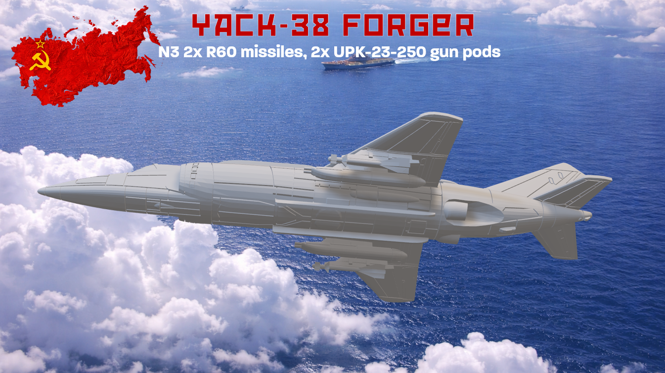 Yak-38 Forger multi role