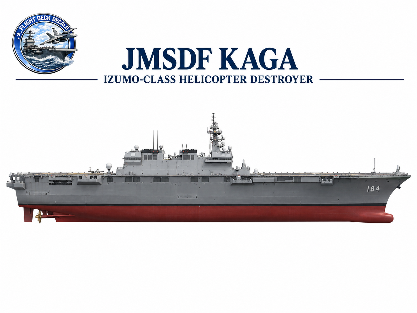 JS Kaga Izumo Class aircraft carrier ship profile reference