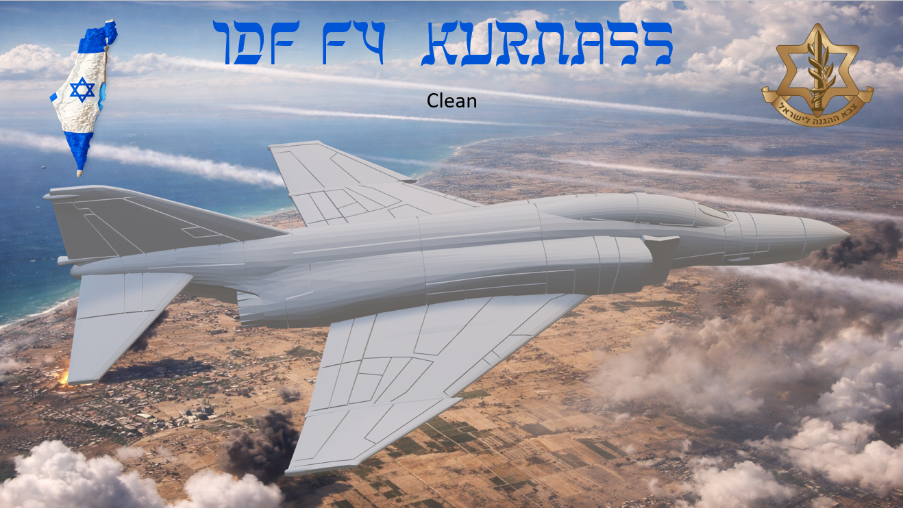 F-4E "Kurnass" clean