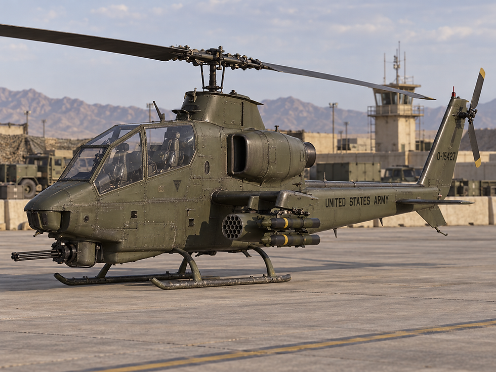 6mm Decals UNITED STATES ARMY Helo Black 1-300 aircraft decals on Cobra