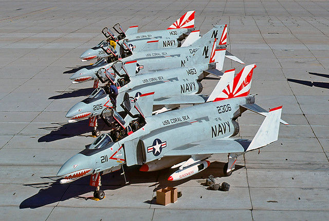 Thumbnail: 1-200 VF-111 Phantom II "Sundowners" USS Coral Sea CAG set