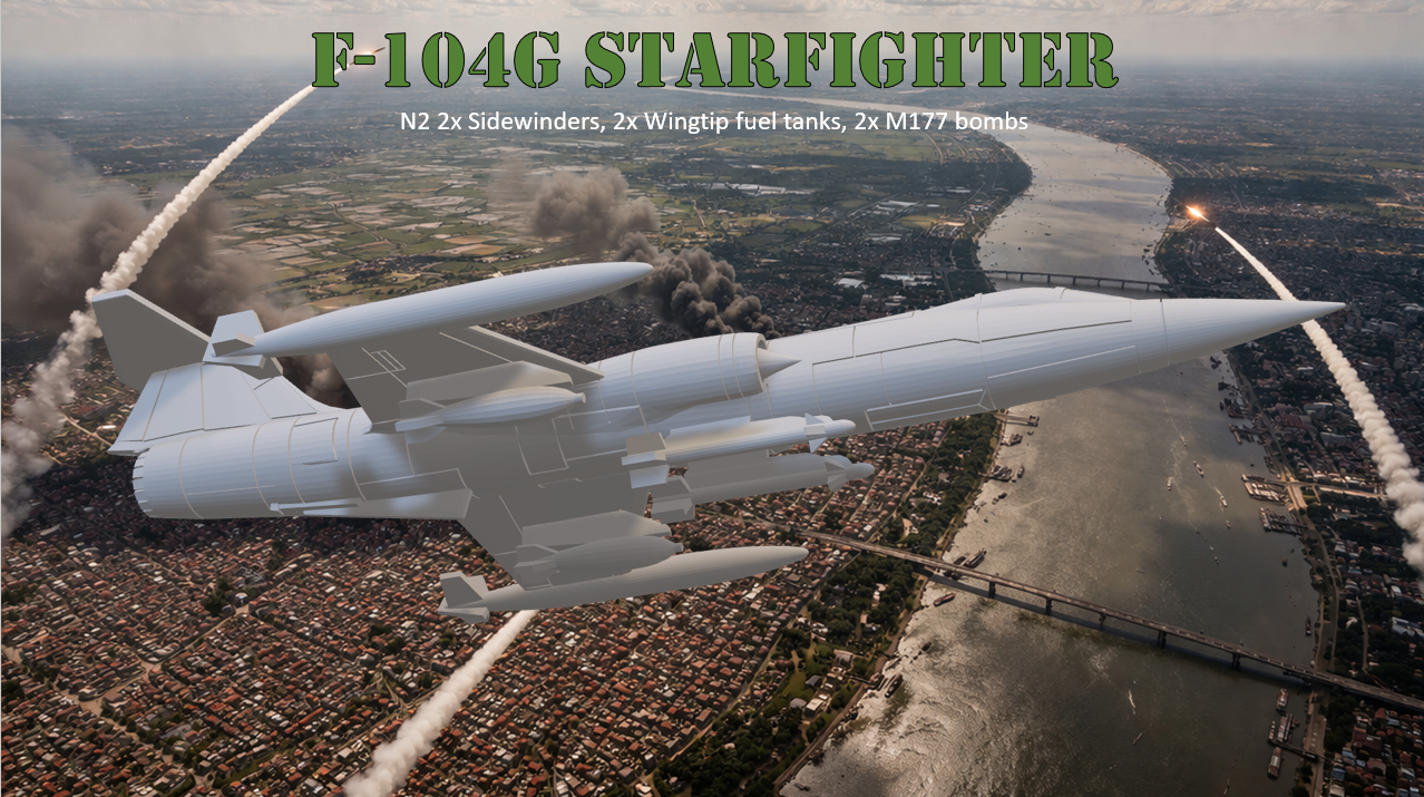 F-104G Starfighter NATO export multi-role