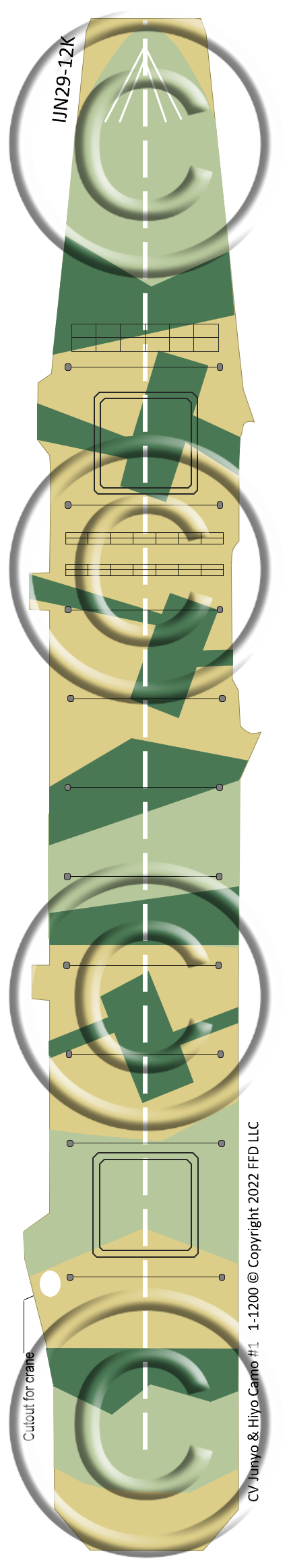 IJN CV Junyo & Hiyo camo deck version #1