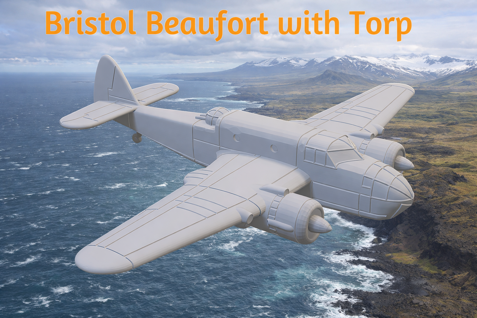 Bristol Beaufort with torpedo