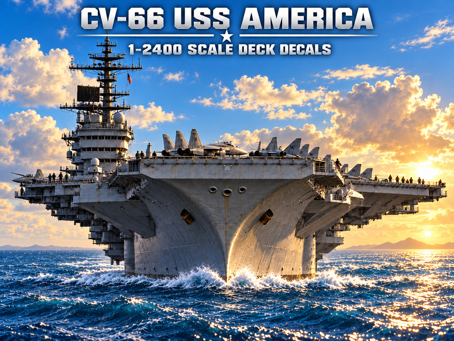 USS America (CV-66) Deck