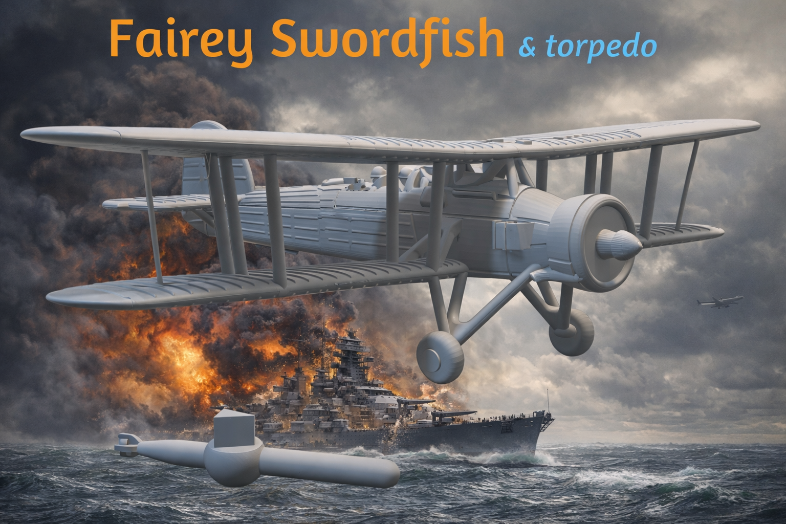 Fairey Swordfish & optional torpedo