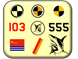 1-300 scale decals PLAN Chinese Naval Aviation SU-15s