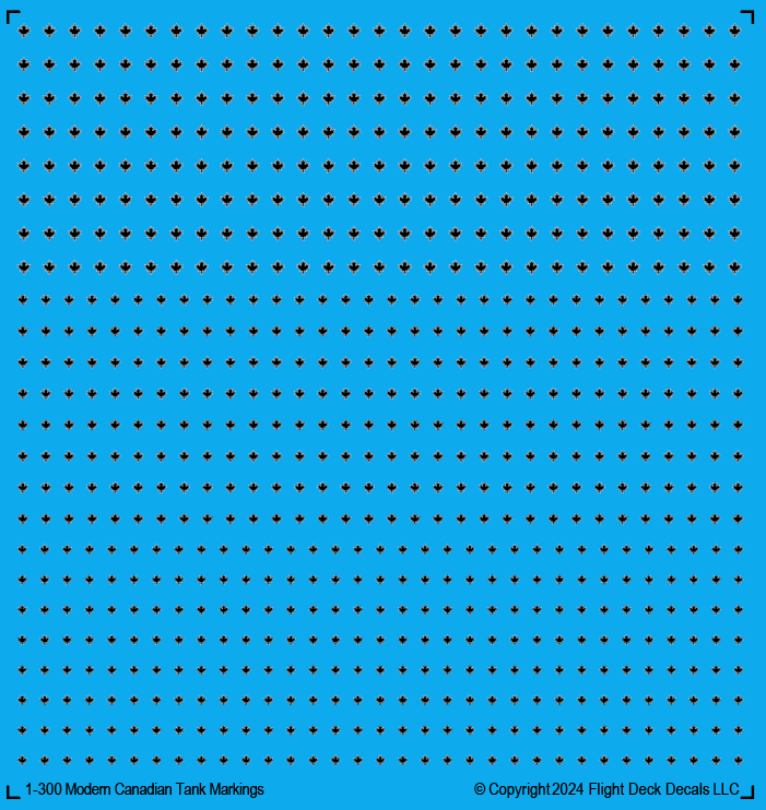 Thumbnail: 6mm Canadian modern tank & IFV markings