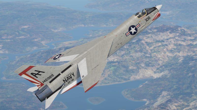 Thumbnail: 1-200 VF-111 F-8 Crusaders "Sundowners" Oriskany