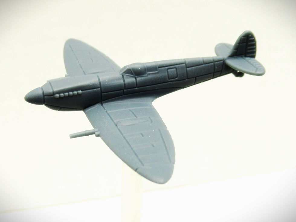 Thumbnail: 1-200 Supermarine Spitfire Mk. IX - fighter STL file