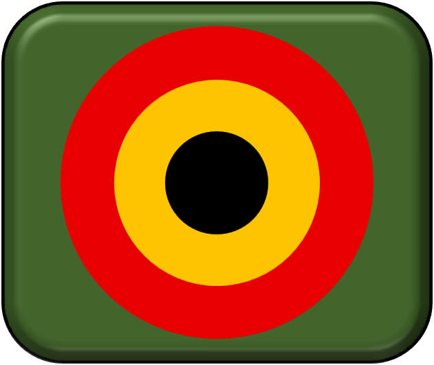 1-300 WWI Belgium Aviation Militaire Roundels