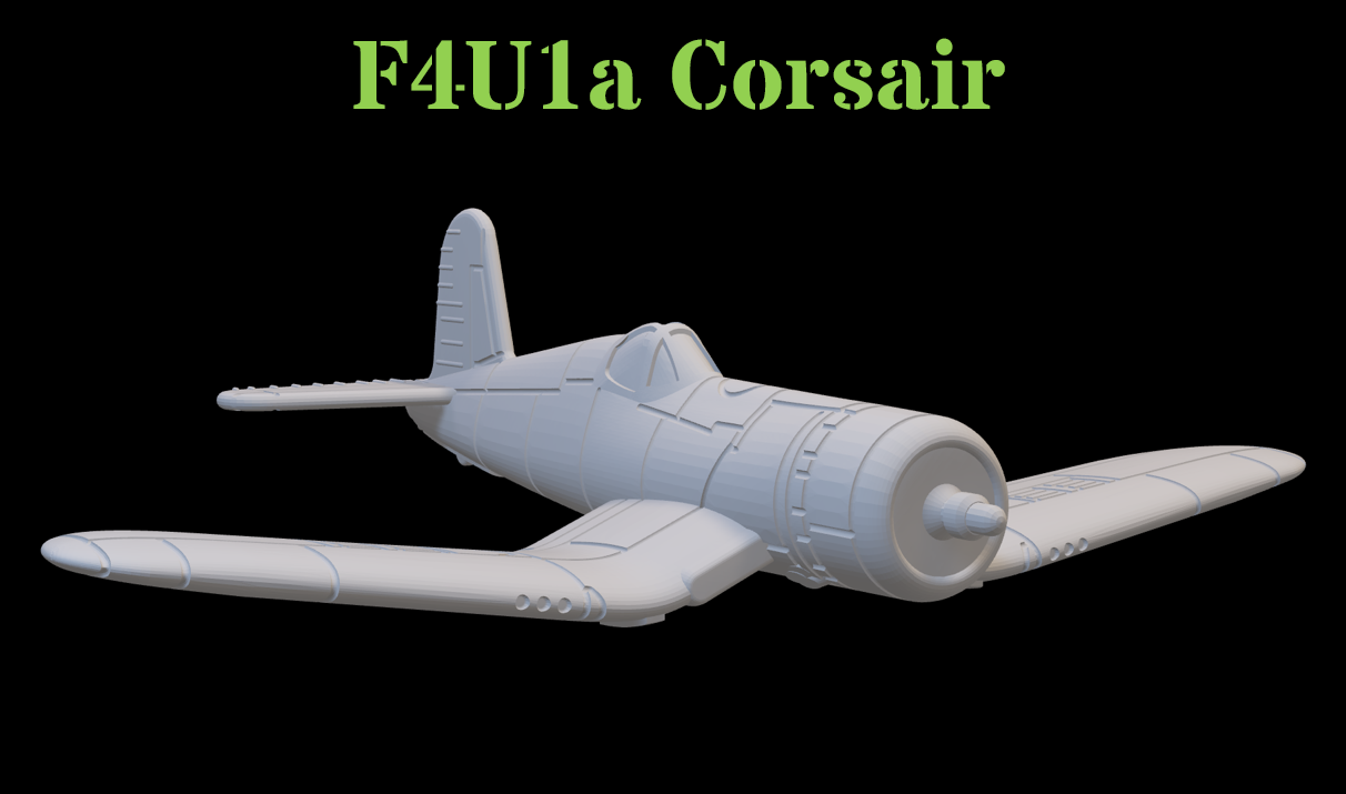 Vought F4U 1A Corsair no bomb