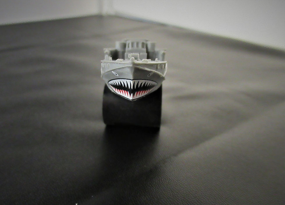 Thumbnail: 1-300 Fairmile Shark Teeth decal set type #2