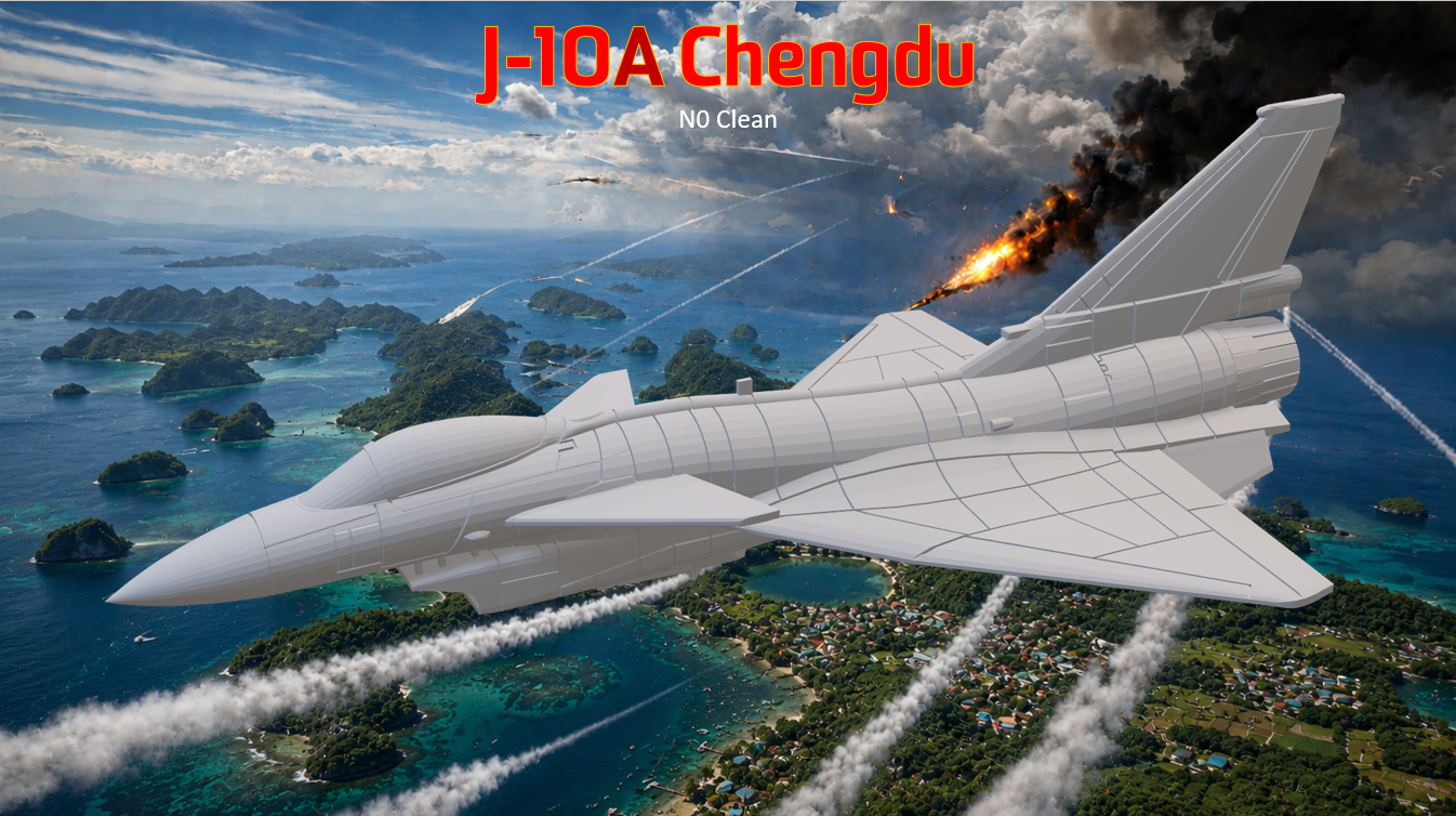J-10A Chengdu clean