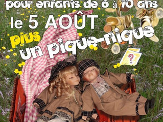 Chasse au Trésor pour les 6-10ans