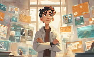 zhouguojun._a_confident_high_school_student_presenting_AI-gen_57a67c8a-5e13-4966-8f01-0161