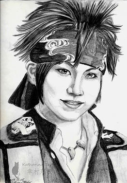 Portrait of Miyazaki Shuuto as Nagakura Shinpachi