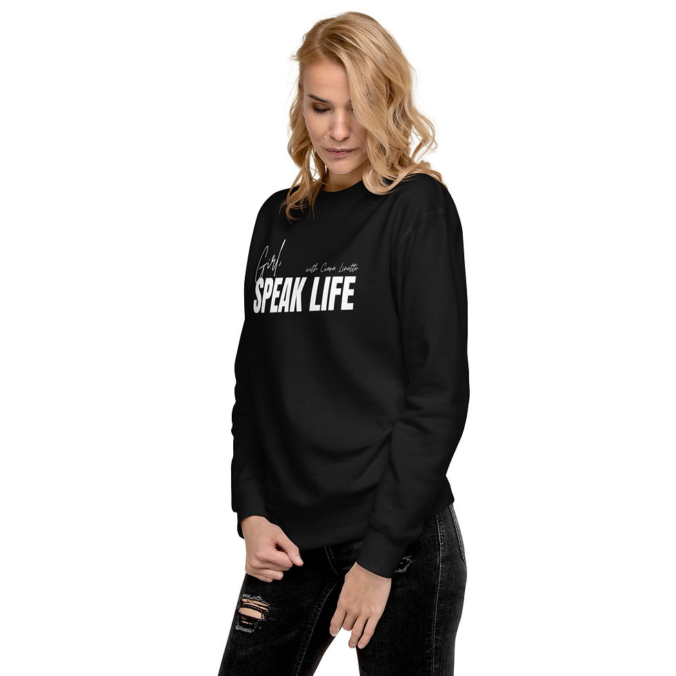 Thumbnail: Girl Speak Life Sweatshirt