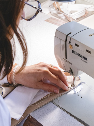 Couture d'un sac banane